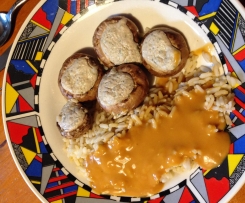 gefüllte Champignons a la Alex mit dem TM5