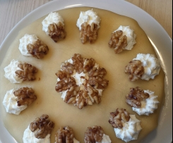 Walnuss-Marzipan-Torte