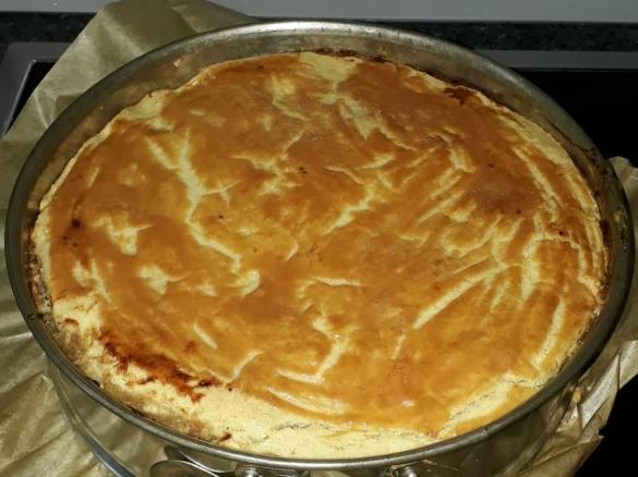 Gedeckter Apfelkuchen