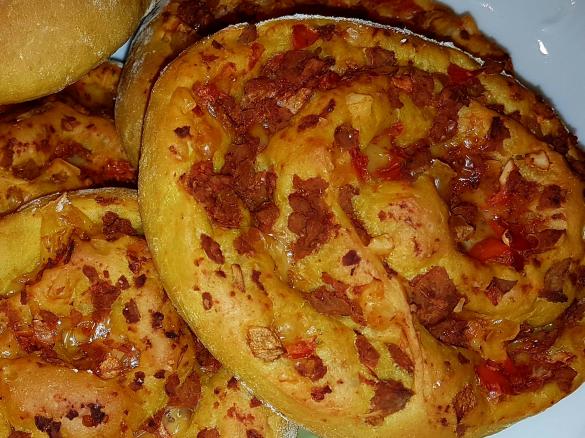 Vegane Pizzaschnecken