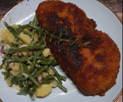 Bohnengemüse, Bohnen Kartoffeln untereinander