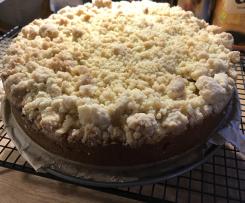 Apfelkuchen mit Streusel