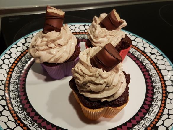 Kinder Bueno Cupcakes