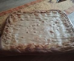 Schmandguss für Obstkuchen (1 Blech)