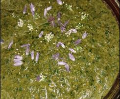 Gierschsuppe, süß und kalt