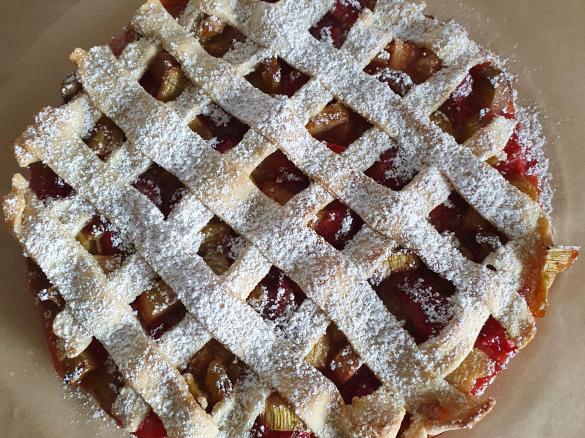 Erdbeer Rhabarber Kuchen