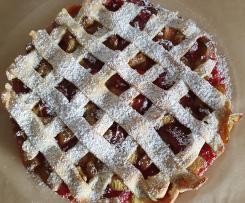 Erdbeer Rhabarber Kuchen