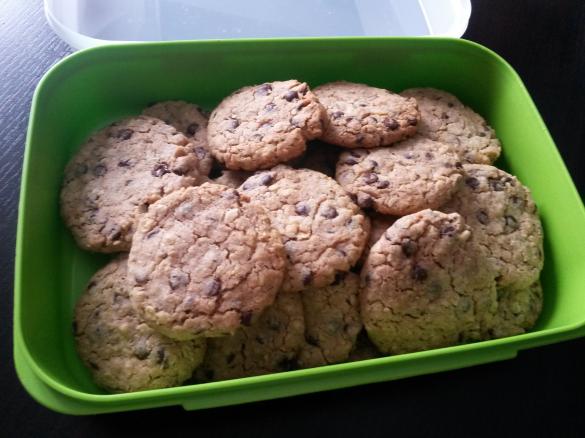 Schoko Hafer Cookies