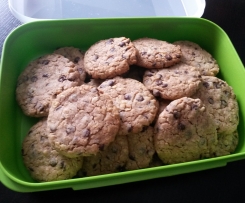 Schoko Hafer Cookies