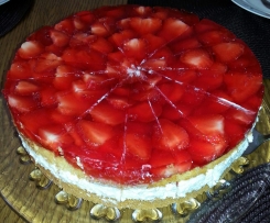 Erdbeersahnetorte