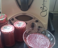 Erdbeer-Rhabarba-Marmelade (sehr lecker)