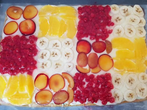 Obstkuchen Patchwork