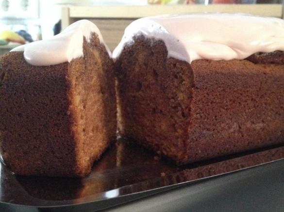 Zebrakuchen mit Himbeer-Topping