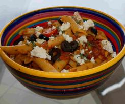 Spanischer Nudelsalat