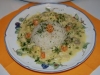 All-In-Menue Hühnerfrikassee mit Ananas und Curry, schnell und lecker