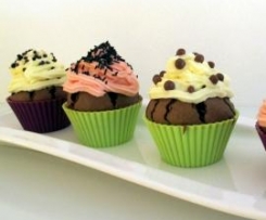 Schokocupcakes (Schokomuffins)