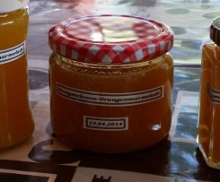 Honigmelonen-Orangenmarmelade