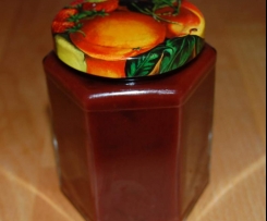 Variation von Zwetschgen-Schoko-Marmelade