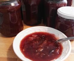 Pflaumen Glühwein Marmelade