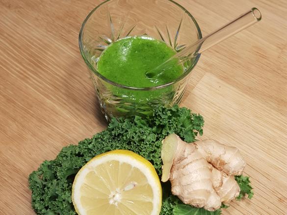 Grünkohl Vitaminbooster Smoothie