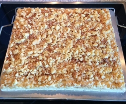 Öl-Quark-Teig Apfelkuchen mit Streusel