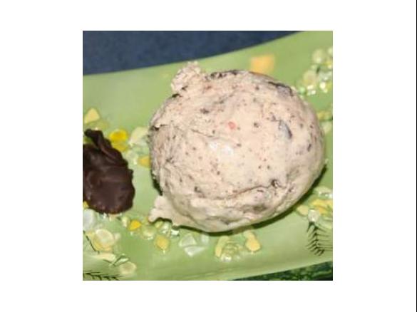 Variation von Bananen - Schoko - Buttermilch Eis