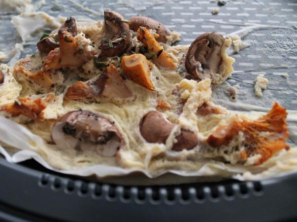 Pilz-Omelette aus dem Varoma
