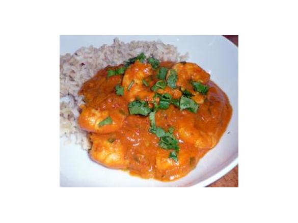 Garnelen Kokos Curry Suppe (indisch)