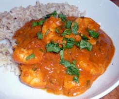 Garnelen Kokos Curry Suppe (indisch)