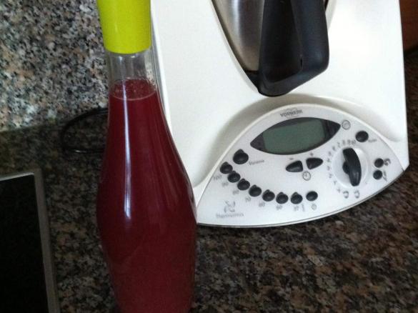 Traubenlikör mit Vanille