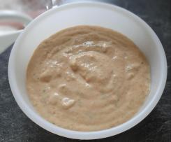 Auberginen Dip, light