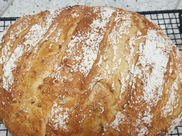 Dinkel-Haferkornbrot á la Thermiküche