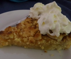 Apfelkuchentraum mit Streusel (vegan)