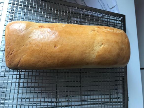 Schwäbischer Butterkuchen in der großen Kastenform