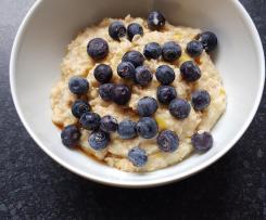 Schnelles Apfel Porridge