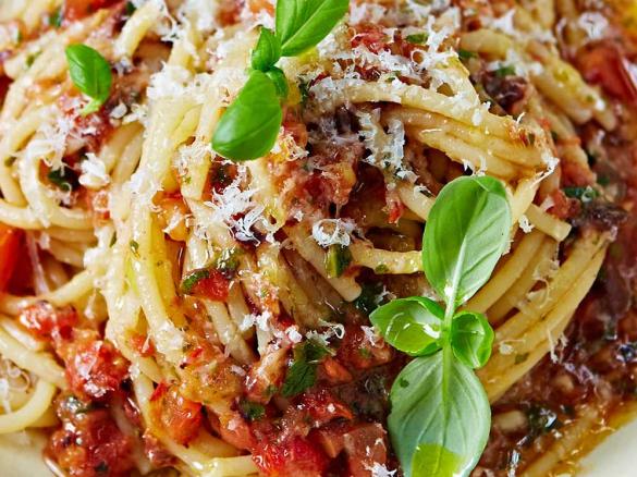 Salsa Spaghetti vegan