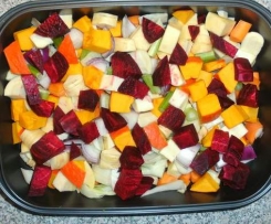 Gebackenes Herbstgemüse 