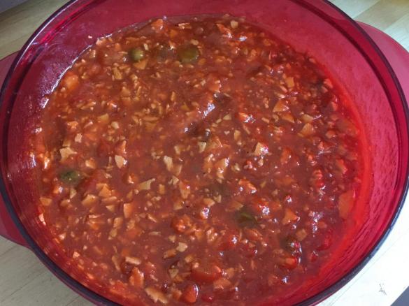 Vegetarische Soljanka (Ost-Soljanka)