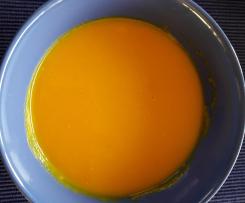 Kürbis-Möhren-Suppe