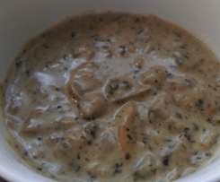 Pilzsoße