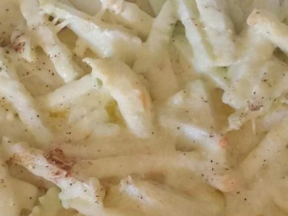 Kohlrabi Auflauf mit Hähnchenbrust