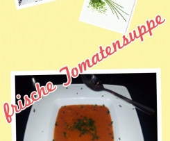 Frische Tomatensuppe
