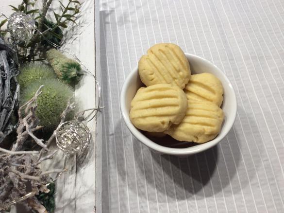 Puddingpulver-Vanille-Plätzchen