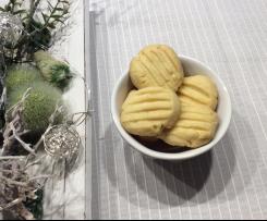 Puddingpulver-Vanille-Plätzchen