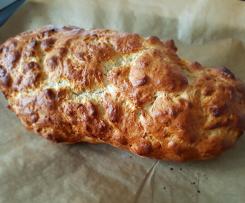 Kräuter-Frischkäse-Brot