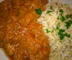 vegetarische Variation von Garam-Masala Hähnchen superlecker