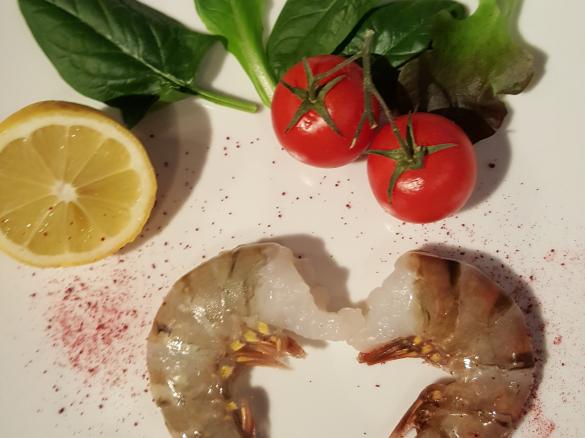 Gerrys Riesengarnelen mit Thailändischem Duftreis und mit Knoblauchmayonnaise