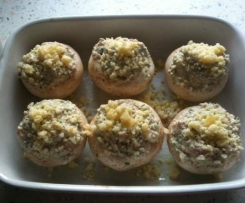 Gefüllte Champignons