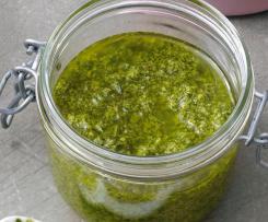 Ruccola-Knoblauchpaste