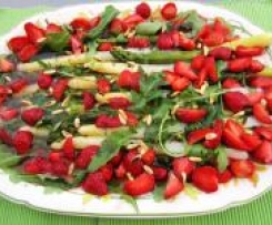 Spargel-Erdbeer-Salat